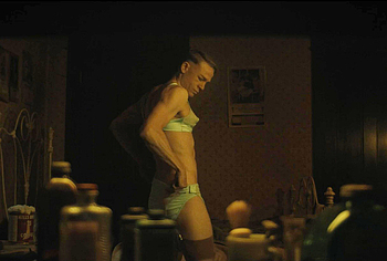 Charlie Hunnam bulge in Monster The Ed Gein Story