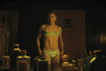 Charlie Hunnam bulge in Monster The Ed Gein Story