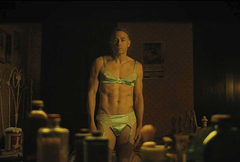 Charlie Hunnam bulge in Monster The Ed Gein Story