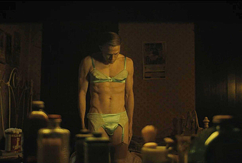 Charlie Hunnam bulge in Monster The Ed Gein Story