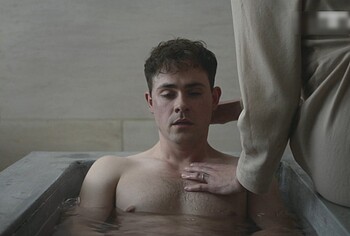Dacre Montgomery naked in Went Up the Hill
