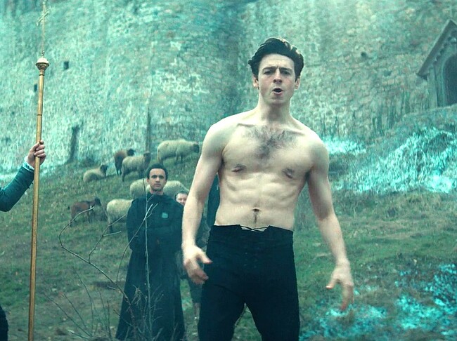 Anthony Boyle shirtless