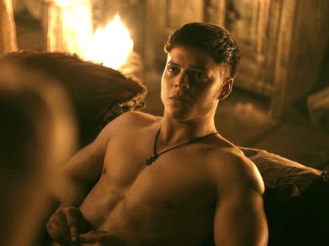 Alex Hgh Andersen shirtless