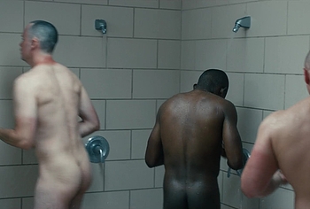 Miles Heizer nude shower in Boots