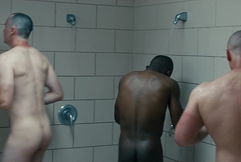 Miles Heizer nude shower in Boots