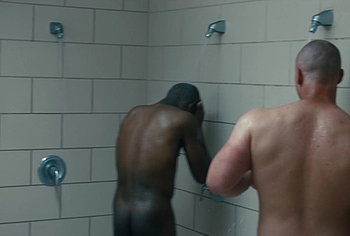 Miles Heizer nude shower in Boots