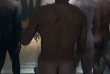 Miles Heizer nude shower in Boots