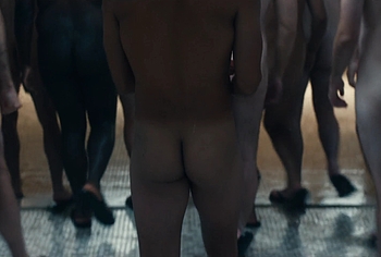 Miles Heizer nude shower in Boots