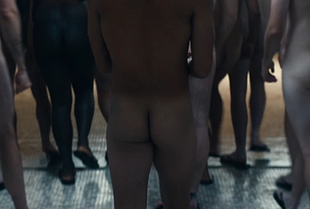 Miles Heizer nude shower in Boots