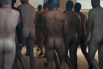 Miles Heizer nude shower in Boots