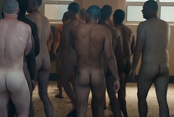 Miles Heizer nude shower in Boots