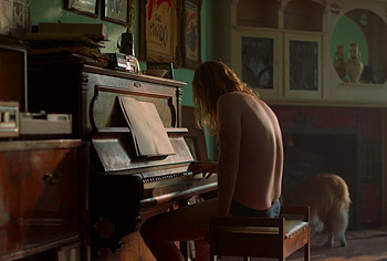 Caleb Landry Jones shirtless