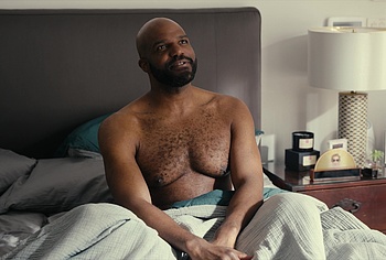 Carl Clemons-Hopkins shirtless