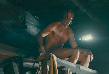 Gustaf Skarsgrd naked in To Cook a Bear
