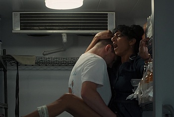 Benedict Cumberbatch shirtless in The Roses