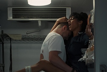 Benedict Cumberbatch shirtless in The Roses