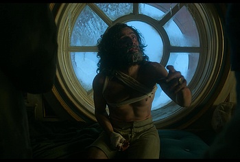 Oscar Isaac nude in Frankenstein