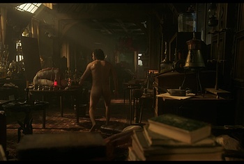 Oscar Isaac nude in Frankenstein