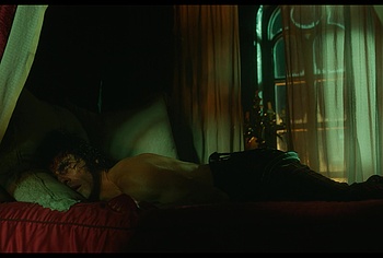 Oscar Isaac nude in Frankenstein