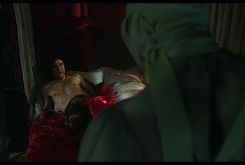 Oscar Isaac nude in Frankenstein