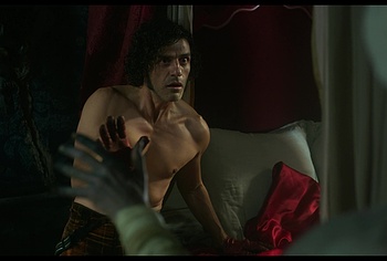 Oscar Isaac nude in Frankenstein