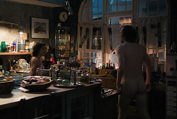 Lars Eidinger Frontal Nude in The Light