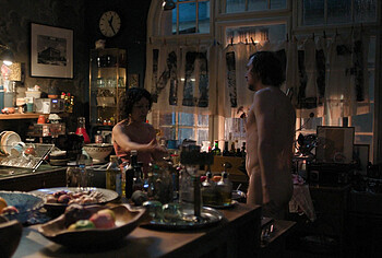 Lars Eidinger Frontal Nude in The Light