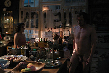 Lars Eidinger Frontal Nude in The Light