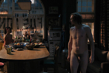 Lars Eidinger Frontal Nude in The Light