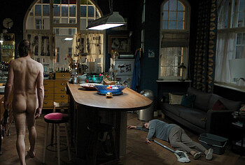 Lars Eidinger Frontal Nude in The Light