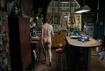 Lars Eidinger Frontal Nude in The Light