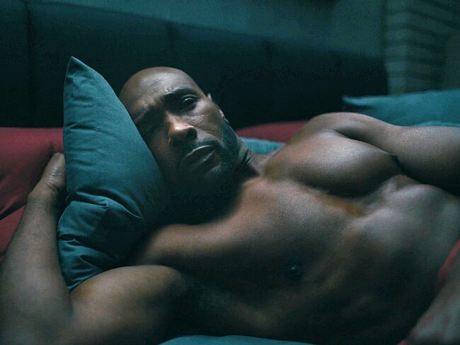 Morris Chestnut nude torso