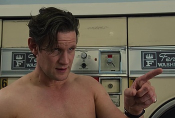 Matt Smith shirtless scenes