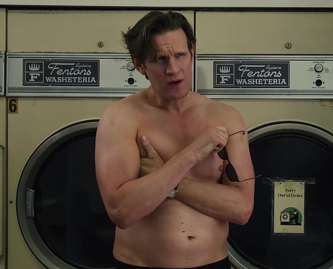 Matt Smith shirtless and sexy