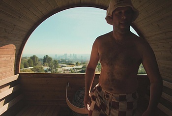 Seth Rogen dick bulge