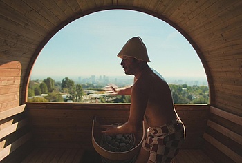 Seth Rogen shirtless