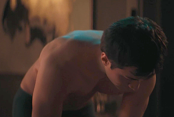 Hudson Williams nude in Heated Rivalry