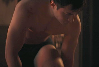 Hudson Williams nude in Heated Rivalry