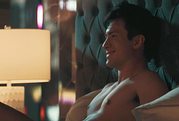 Hudson Williams nude in Heated Rivalry