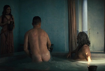 Nick E Tarabay naked in Spartacus House Of Ashur