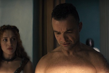 Nick E Tarabay naked in Spartacus House Of Ashur