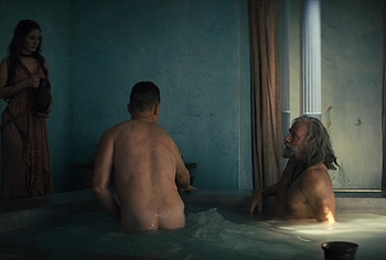 Nick E Tarabay naked in Spartacus House Of Ashur