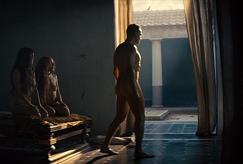 Nick E Tarabay nude in Spartacus House Of Ashur