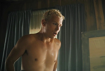 Anthony Del Negro shirtless