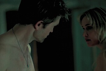 Robert Pattinson nude in Die My Love