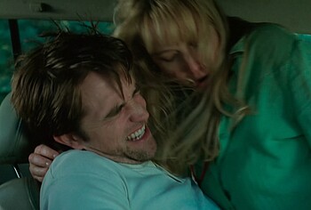 Robert Pattinson nude in Die My Love