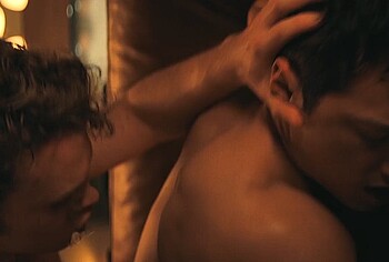 Hudson Williams Connor Storrie nude in Heated Rivalry