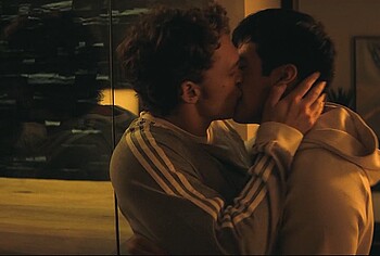 Hudson Williams Connor Storrie nude in Heated Rivalry