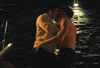 Hudson Williams Connor Storrie nude in Heated Rivalry