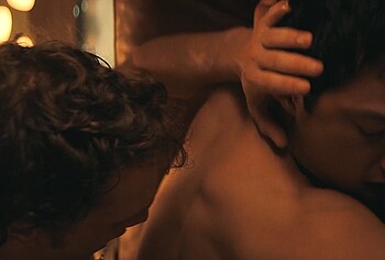 Hudson Williams Connor Storrie nude in Heated Rivalry